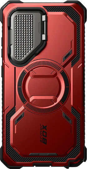 I-blason Integral Калъф Samsung S25 Ultra Удароустойчив Съвместим с Magsafe Червен