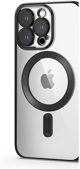 Tech-Protect Magshine Back Cover Σιλικόνης Μαύρο (iPhone 14 Pro)