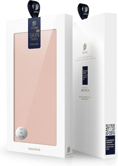 Dux Ducis Skin Pro Портмоне Изкуствена кожа Розов (Samsung Galaxy S23 FE)