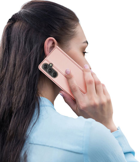 Dux Ducis Skin Pro Портмоне Изкуствена кожа Розов (Samsung Galaxy S23 FE)