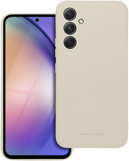 Roar Space Back Cover Σιλικόνης Λευκό (Galaxy A54)