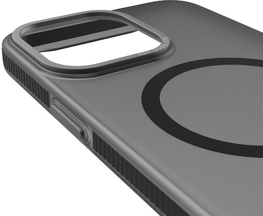 Decoded Back Cover Σιλικόνης Μαύρο (iPhone 15 Pro)
