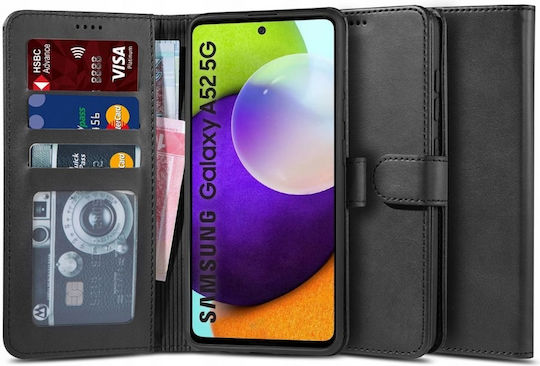 Tech-Protect Wallet Δερματίνης Μαύρο (Galaxy A52 / A52s)
