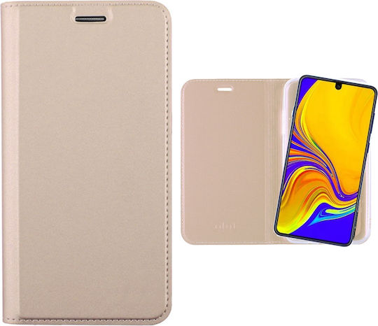 Idol 1991 Prime Magnet Book Synthetic Leather Gold (Galaxy A70)