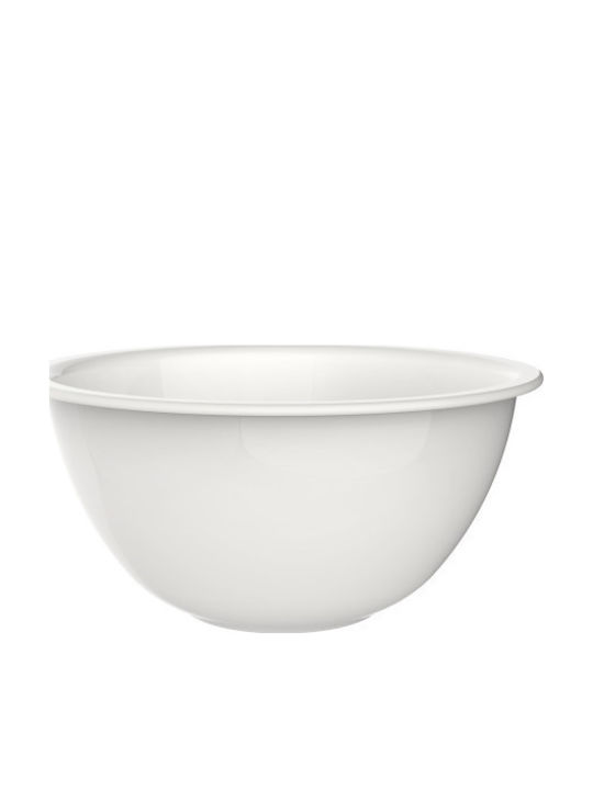 Bormioli Rocco Easy Σαλατιέρα Γυάλινη Λευκή 18.6x18.6cm