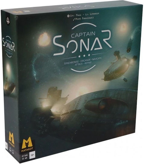 Joc de Societate Captain Sonar pentru 2-8 Jucători 14+ Ani (EN) Matagot