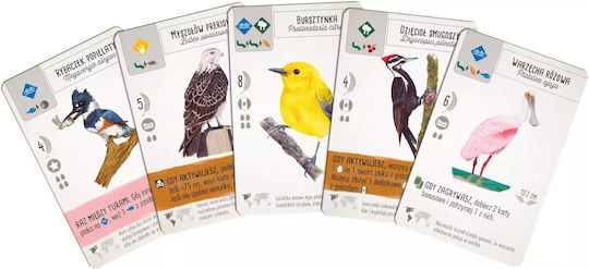 Board Game Wingspan (PL) for 1-5 Players 10+ Years Old (PL) Rebel Games