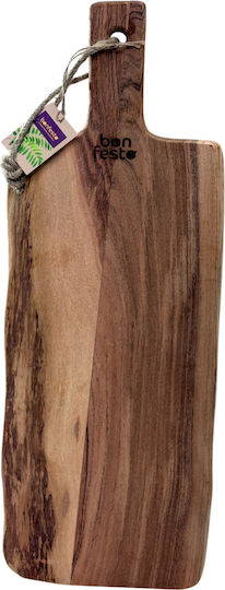 Bonfesto Schneidebrett Hölzernes Beige 55x20cm 1Stück