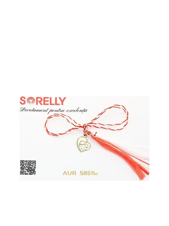 Sorelly Kids Pendant Heart from Gold 14K AU1P0049