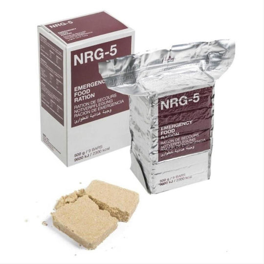 Katadyn NRG-5 Energy Bars 2300kcal 500g 20 Years