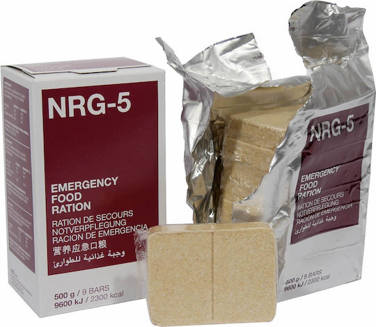 Katadyn NRG-5 Energy Bars 2300kcal 500g 20 Years