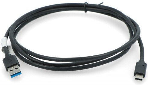 Lanberg USB 3.1 Cable USB-C male - USB-A Μαύρο 1.8m CA-USBO-31CU-0018-BK