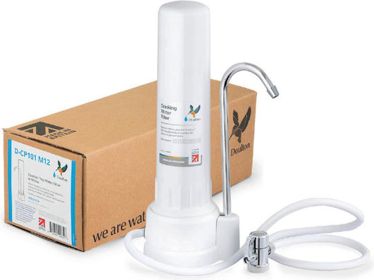 Doulton Countertop Water Filter System D-CP101 with Faucet with 10" Replacement Filter Doulton BioTect Ultra SI M12 0,2μm
