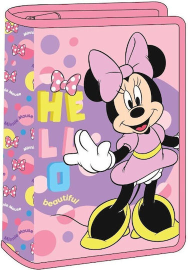 Minnie Hello Beautiful 1 Compartment 14x4.5x20.5 Full Pencil Case