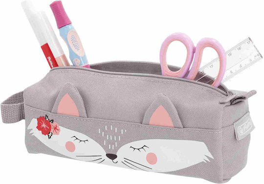Herlitz Kitty Κασετίνα Βαρελάκι Πολύχρωμη