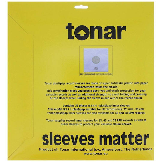 Tonar Θήκη για Βινύλιο Plastipap 5311