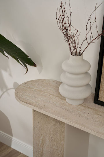 Мебели за съхранение дървен Travertine 150x35x75см
