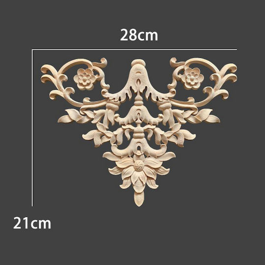 Carved Solid Wood 28x21cm Dhw-246