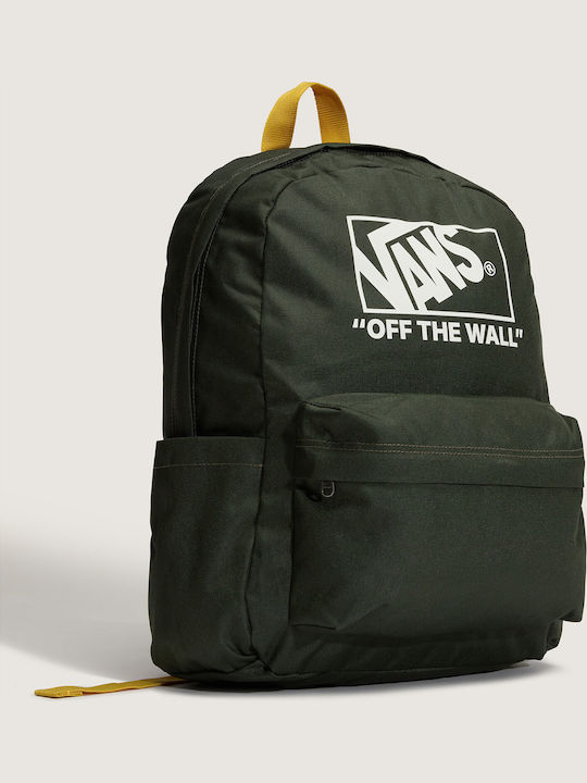 Vans Old Skool School Bag Backpack Junior High-High School Green 22Liters