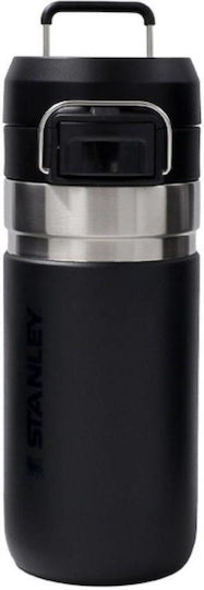 Stanley Quick Flip Bottle Thermos Stainless Steel 470ml Black