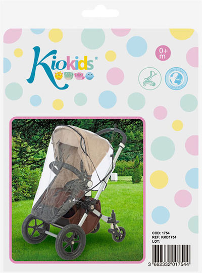 Kiokids Αδιάβροχο Καροτσιού Μαύρο