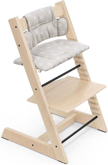 Stokke Κάλυμμα για Καρεκλάκι Φαγητού Tripp Trapp Star Silver