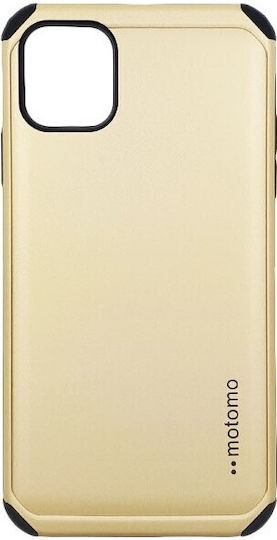 Motomo Tough Armor Umschlag Rückseite Kunststoff Gold (iPhone 11 Pro)