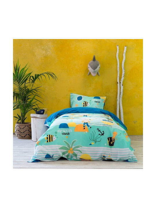 Nima Pătură Pentru Copii Single Pirates Island Multicolor 160x240 cm
