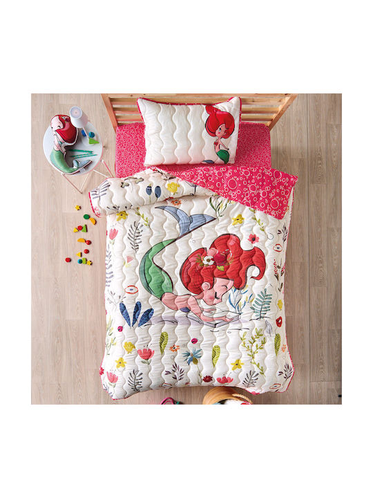 Kentia Kids Single Quilt Set with Pillowcase Pady Multi 160x220cm