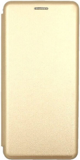 Elegance Buchen Sie Synthetisches Leder Gold (Galaxy S20 Ultra)