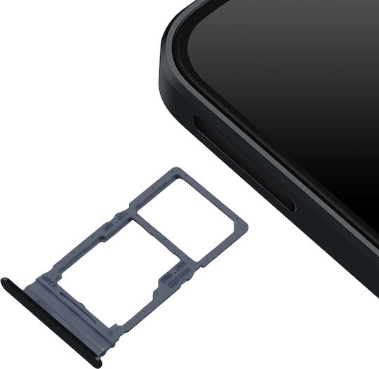 Clappio Dual Sim Microsd Ersatzfach Samsung Galaxy A16 Schwarze