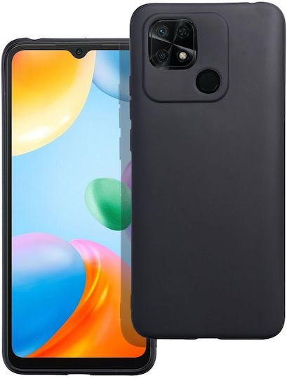 Matt Back Cover Silicon Negru (Redmi 10C)