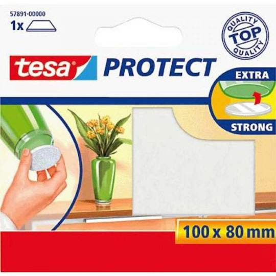 Tesa 57891 Square Felt with Sticker 100x80mm