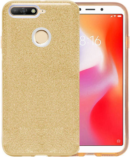 Forcell Задна корица Силикон Златист (Huawei Y7 2018/Y7 Prime 2018)