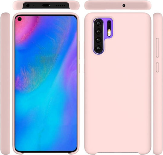 Hurtel Back Cover Σιλικόνης Ροζ (Huawei P30 Pro)