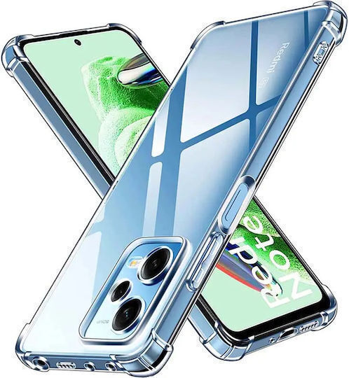 Forcell Clear Back Cover Σιλικόνης 2mm Διάφανο (Redmi Note 12 Pro 5G)