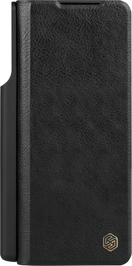 Nillkin Camshield Qin Pro Back Cover Δερματίνης 2mm Μαύρο (Galaxy Z Fold4)