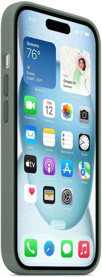 Apple Back Cover Silicone Cypress (iPhone 15 Plus)
