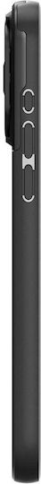 Spigen Optik Armor MagFit Back Cover Silicone / Plastic 2mm Black (iPhone 15 Pro)