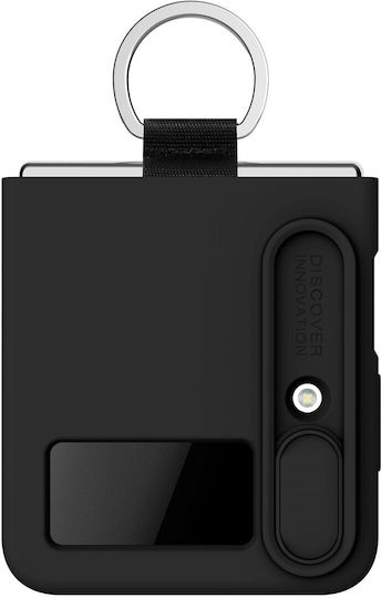 Nillkin Camshield Silky Задна корица Силикон Черен (Galaxy Z Flip4)