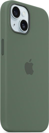 Apple Back Cover Silicone Cyrpess (iPhone 15)