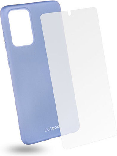 Egoboo Rubber Back Cover Σιλικόνης Light Violet (Galaxy A72)
