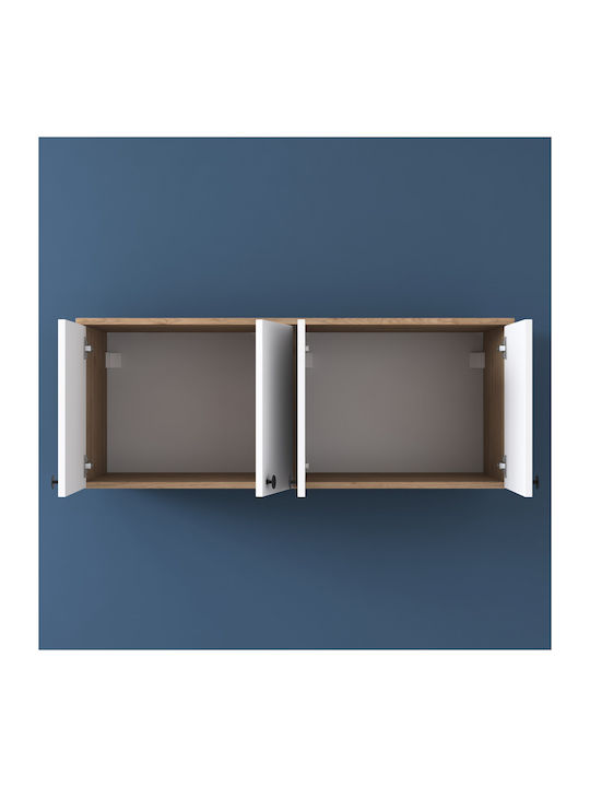 Cabinet Wall White 120x46.8x42.5cm