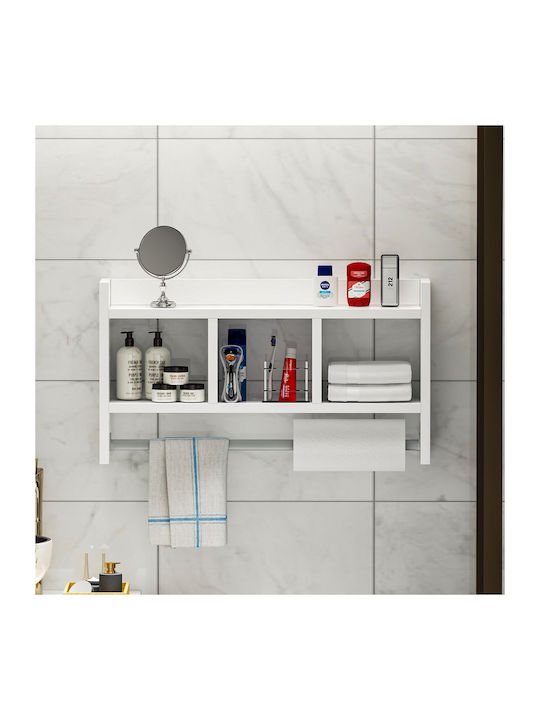 Regal Wand White 63.6x14.6x35cm