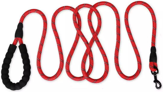Foldable Dog Leash/Lead Strap in Red color