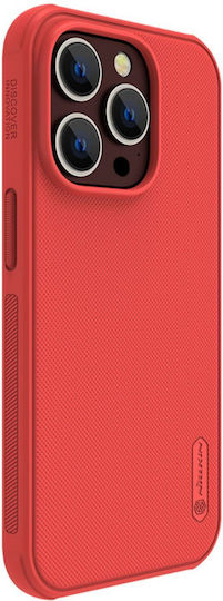 Nillkin Super Frosted Pro (Without Logo Cut) Back Cover Σιλικόνης Κόκκινο (iPhone 14 Pro)
