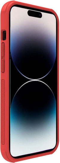 Nillkin Super Frosted Pro (Without Logo Cut) Back Cover Σιλικόνης Κόκκινο (iPhone 14 Pro)