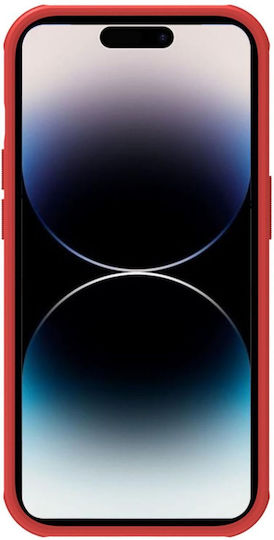 Nillkin Super Frosted Pro (Without Logo Cut) Back Cover Σιλικόνης Κόκκινο (iPhone 14 Pro)