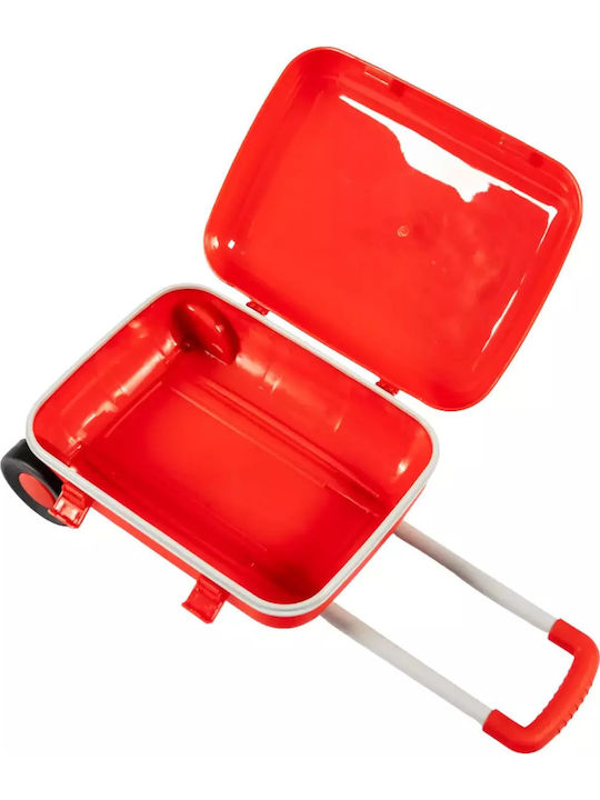 Doloni Kinder Reisekoffer Hartschalen Red mit 4 Räder