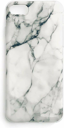 Wozinsky Marble Back Cover Σιλικόνης Λευκό (Galaxy A41)